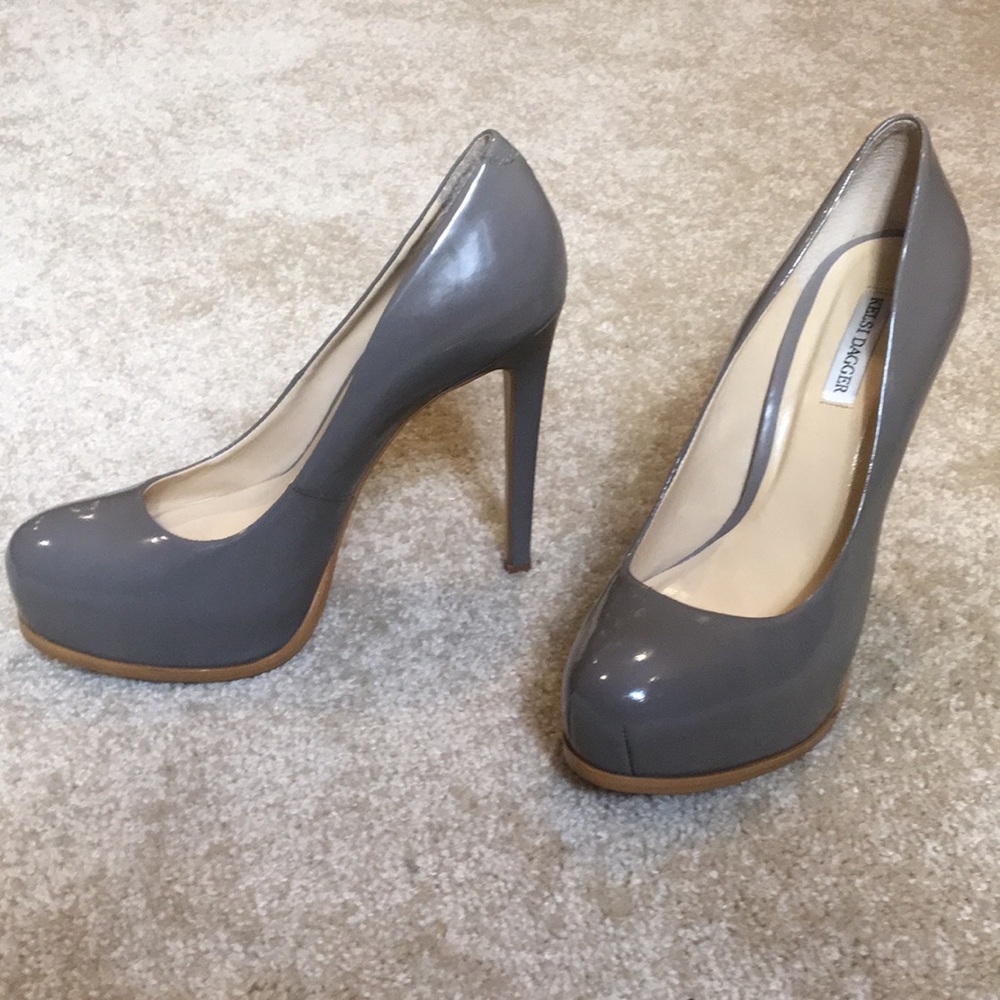 Kelsi Dager Size 7 Platform Round Toe Stilettos. - image 1